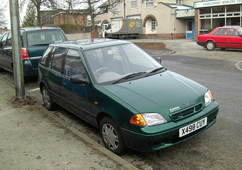 Karoseria kompletna Suzuki Swift III